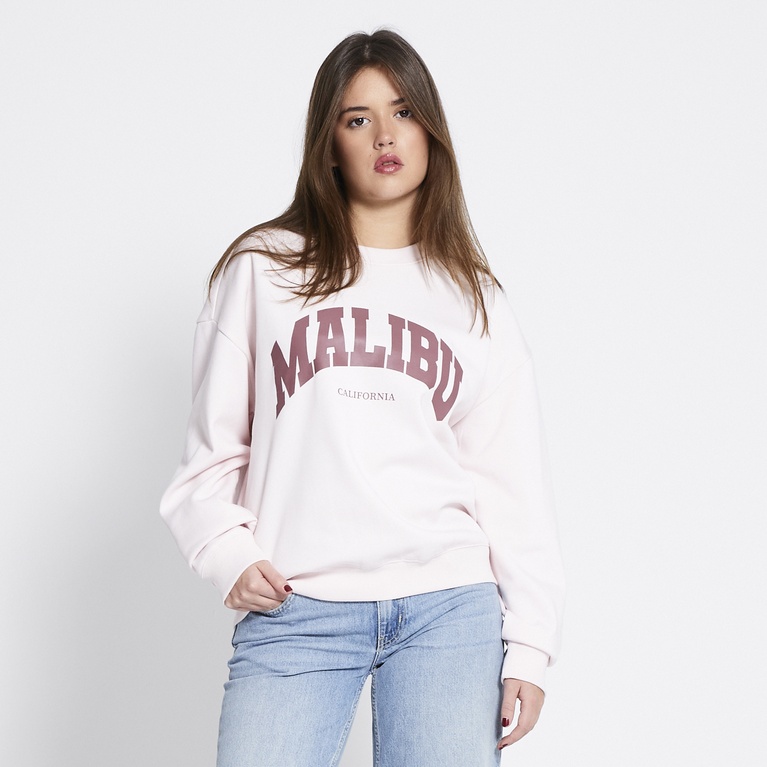 Bedrucktes Sweatshirt "New Crew Print"